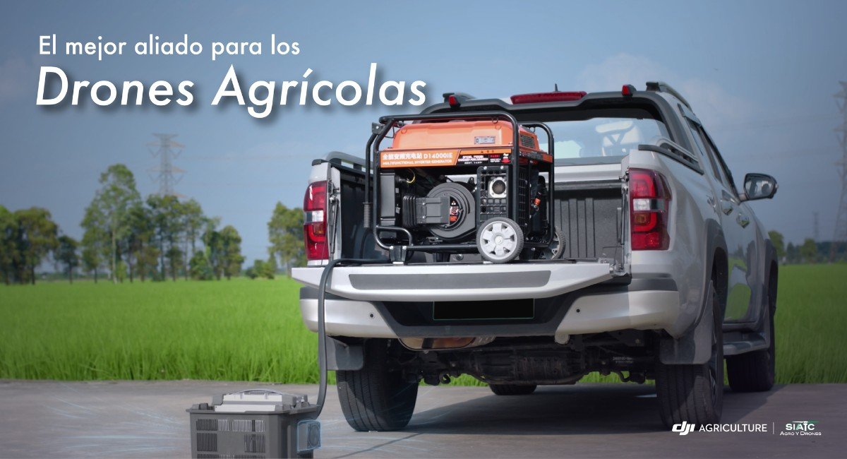 Generador DJI D14000iE Potencia confiable para tus operaciones agrícolas y de campo
