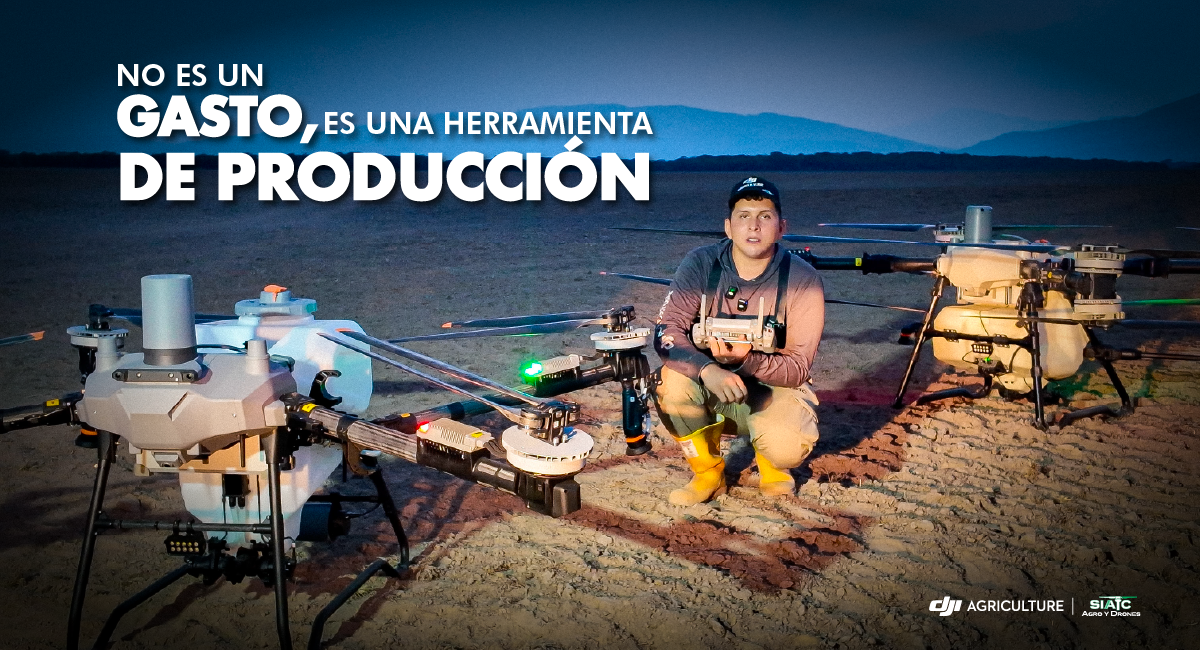 Con el precio de un dron agrícola ¿Recuperas tu dinero en 6 meses?
